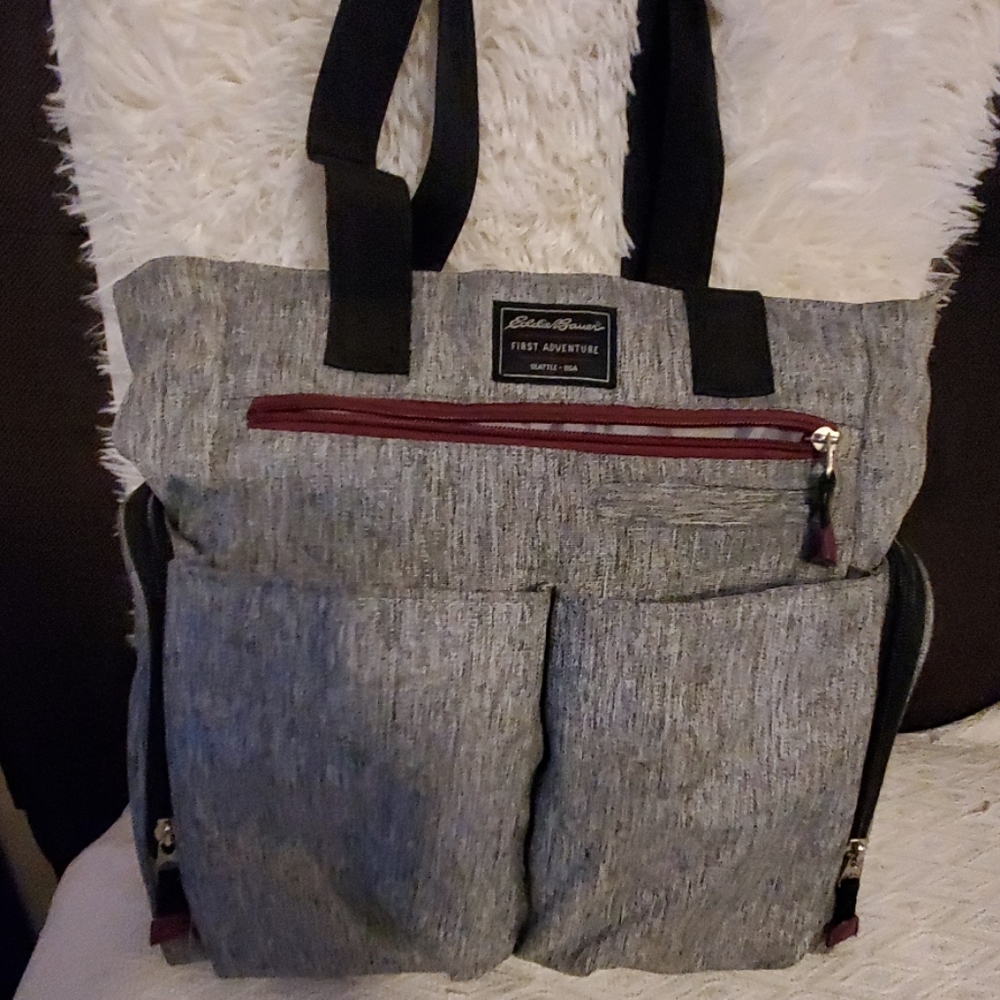 Eddie Bauer Heather baby Tote